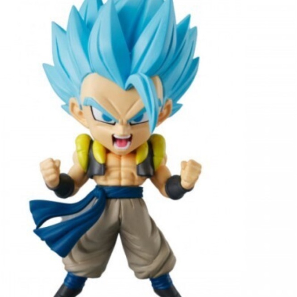 Masters Dragon Ball Super Saiyan Blue Gogeta Blue and Yellow Action Figure